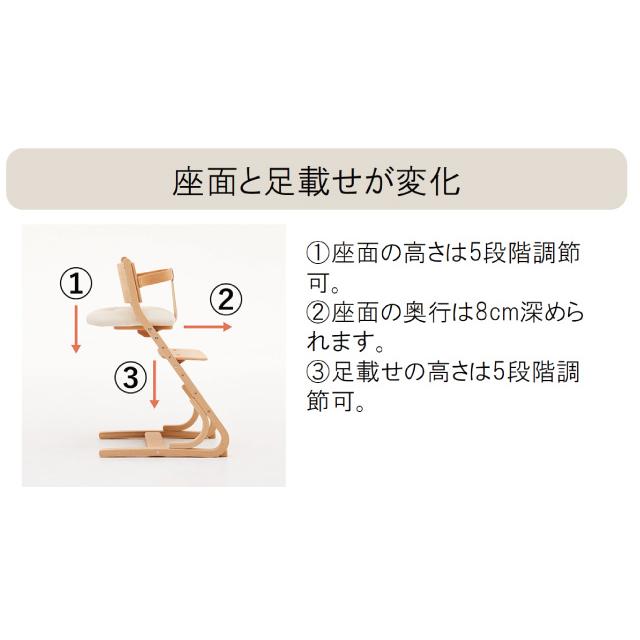 カリモク カリモク家具 正規販売店 国産家具 送料無料 デスクチェア ベビーチェア CD1027 お取り寄せ品 商品代引き不可の画像