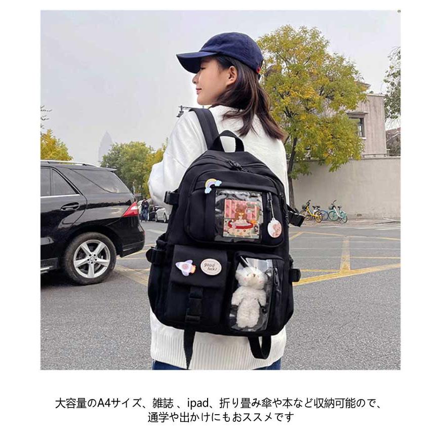 通勤 オタク 推し活デコ 痛リュック リュック痛バッグ大容量韓国缶