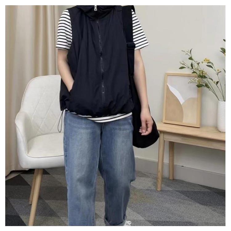 ノースリーブ ベスト 夏 前開き スポーツベスト スポーツベスト フード付き 速乾 涼感 ファスナー パーカー レディース 大きいサイズ 作業着 軽量 |  | 10