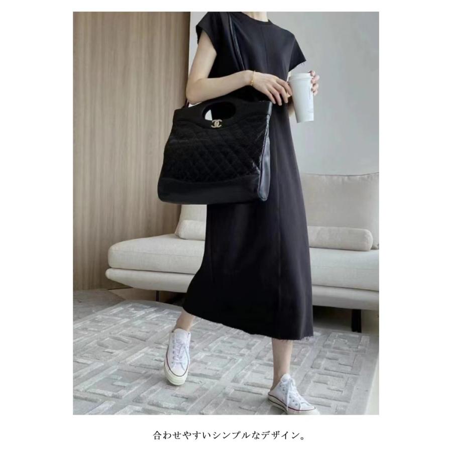 tシャツワンピース カットソー ディース Tシャツワンピ 半袖 ワンピース フレンチスリーブ 春 夏 無地 tシャツワンピース 大人 マキシワンピース |  | 13