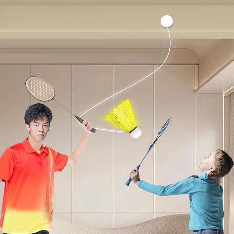 一人で 練習 室内 3個セット セルフ バドミントン 1人 室内