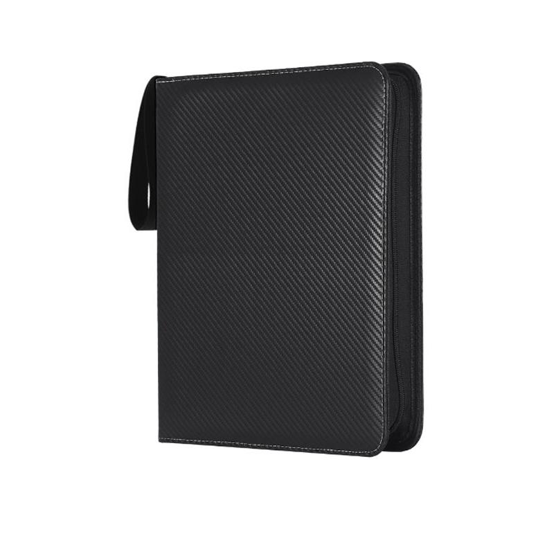 A4 トレカ 高品質PVCレザー ファイル ポケモンカード 名刺ファイル 大