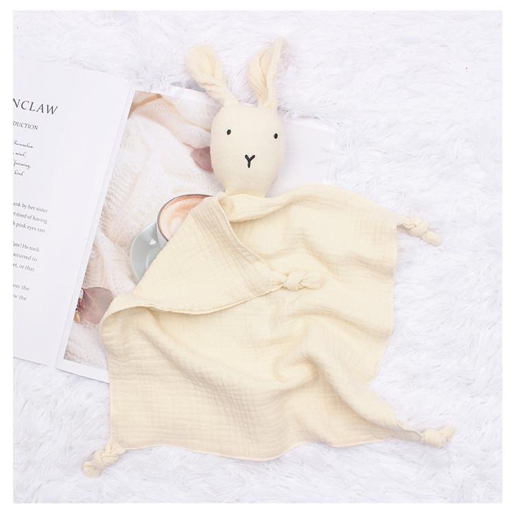 ダブルガーゼ おしゃれ ベビー ぬいぐるみ ブランケット 赤ちゃん 綿