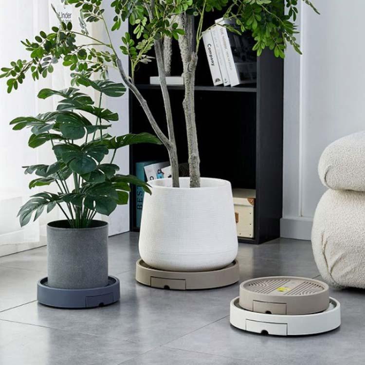 キャスター付き 鉢置きスタンド 鉢台 鉢置き 静音キャスター 鉢受台 鉢置台 排水トレー付き 鉢皿 受け皿 受皿 台車 植木鉢台 鉢植え台 プランター |  | 01