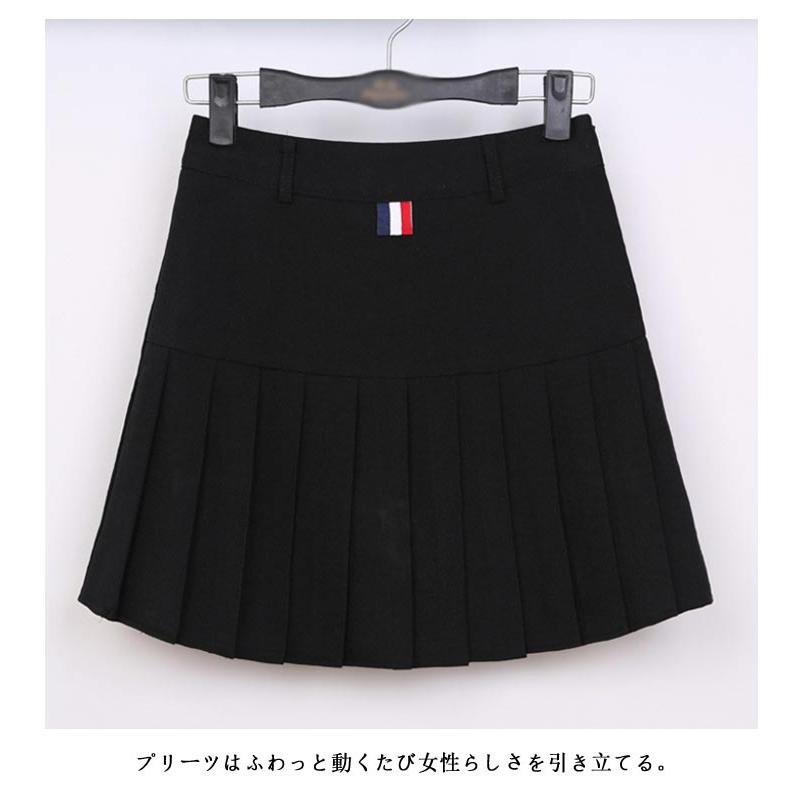 ゴルフスカート オールシーズン スカート プリーツスカート おしゃれ