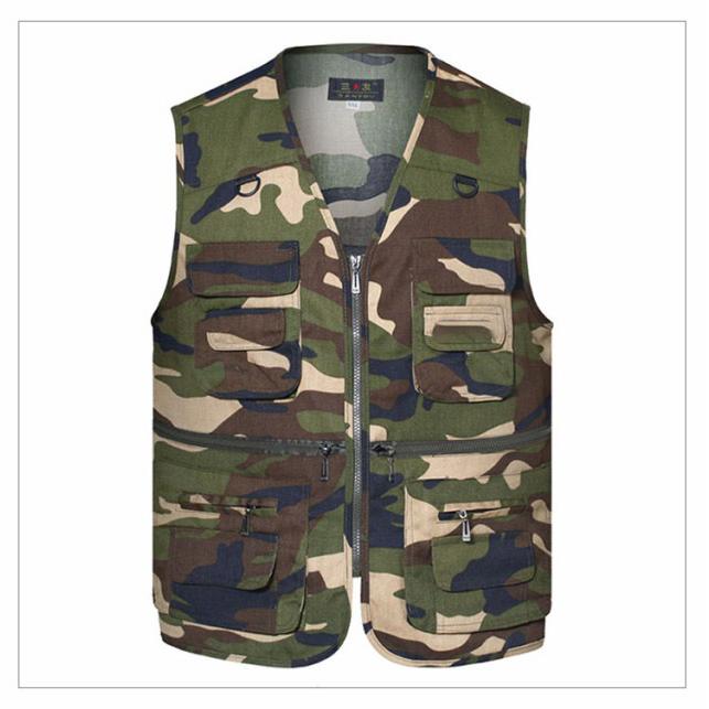 フィッシングベスト 作業ベスト 多機能ベスト アウトドアベスト