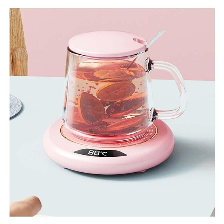 保温コースター 3段階温度調整55℃ コーヒーウォーマー 65℃ 忘れ防止