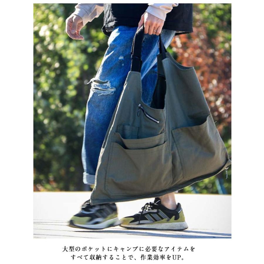 着るバッグ ハンティングベスト ジレ メンズ ベスト 作業着 2WAY 着る