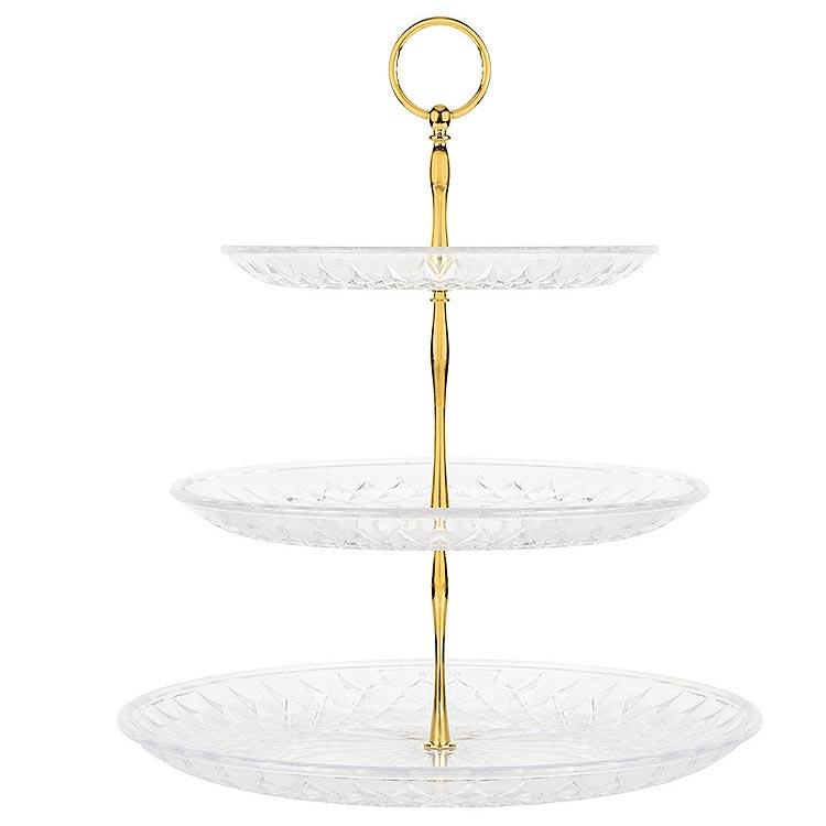 食器 フルーツ スタンド ケーキ皿 3段 ケーキスタンド お皿収納