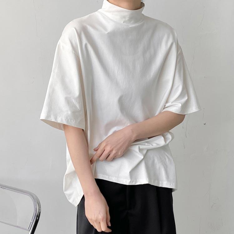 TFW49 オーバーサイズ ホワイトシャツモックネック半袖 楽天市場】TFW49 MOCK NECK HALF ZIP モックネック ハーフジップ 半袖