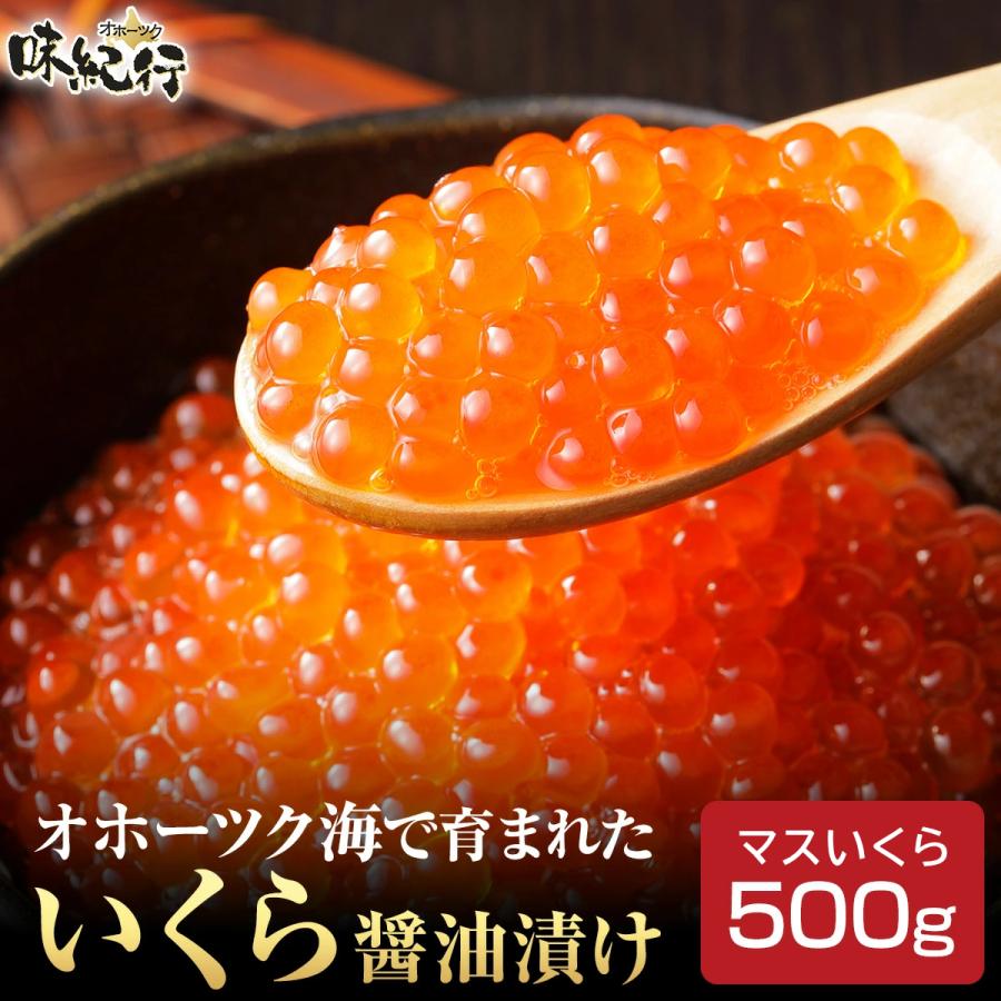 お中元 ギフト 鱒いくら醤油漬 ロシア産 マス イクラ いくら 500g 送料無料 qworldcongress Com