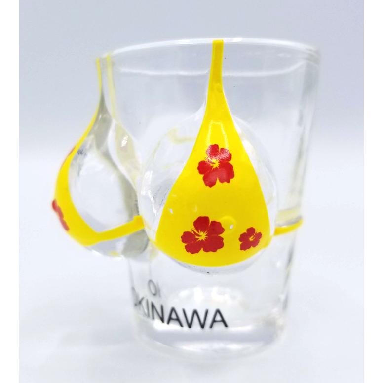 巨乳 おっぱい ショットグラス 黄色 テキーラ おもしろ かわいい おしゃれ 限定 お土産 沖縄 沖縄土産 沖縄お土産 沖縄雑貨 y オキアジ 通販 Yahoo ショッピング