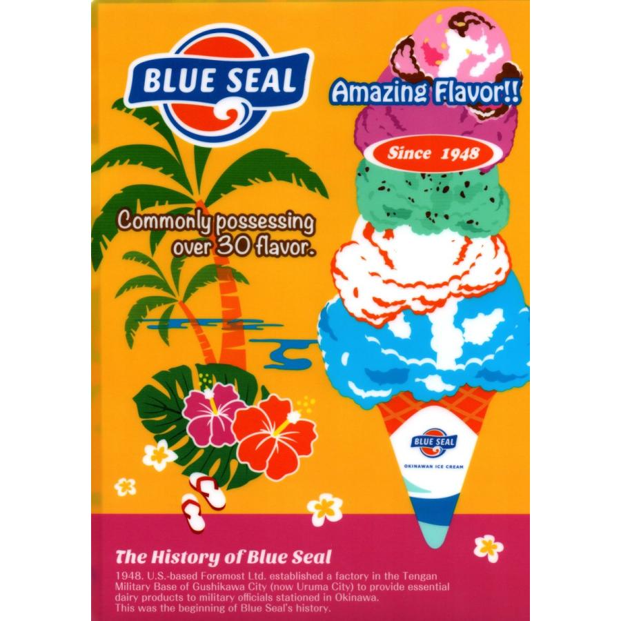 買得 沖縄 お土産 雑貨 ブルーシール アイスクリーム クリアファイル トロピカル グッズ かわいい おしゃれ 限定 Sooperchef Pk
