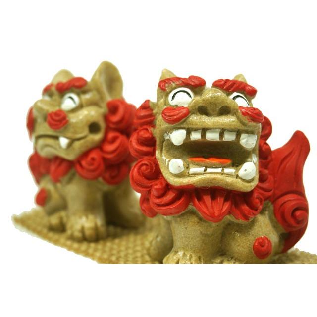沖縄 お土産 シーサー おっきな笑顔で楽シーサー 赤 置物 魔除け 雑貨 かわいい おしゃれ かっこいい 限定 沖縄土産 沖縄お土産 Big Smile R オキアジ 通販 Yahoo ショッピング