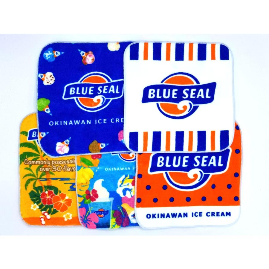 沖縄 お土産 雑貨 ブルーシール ミニ タオル 5枚セット グッズ Blueseal T5 オキアジ 通販 Yahoo ショッピング