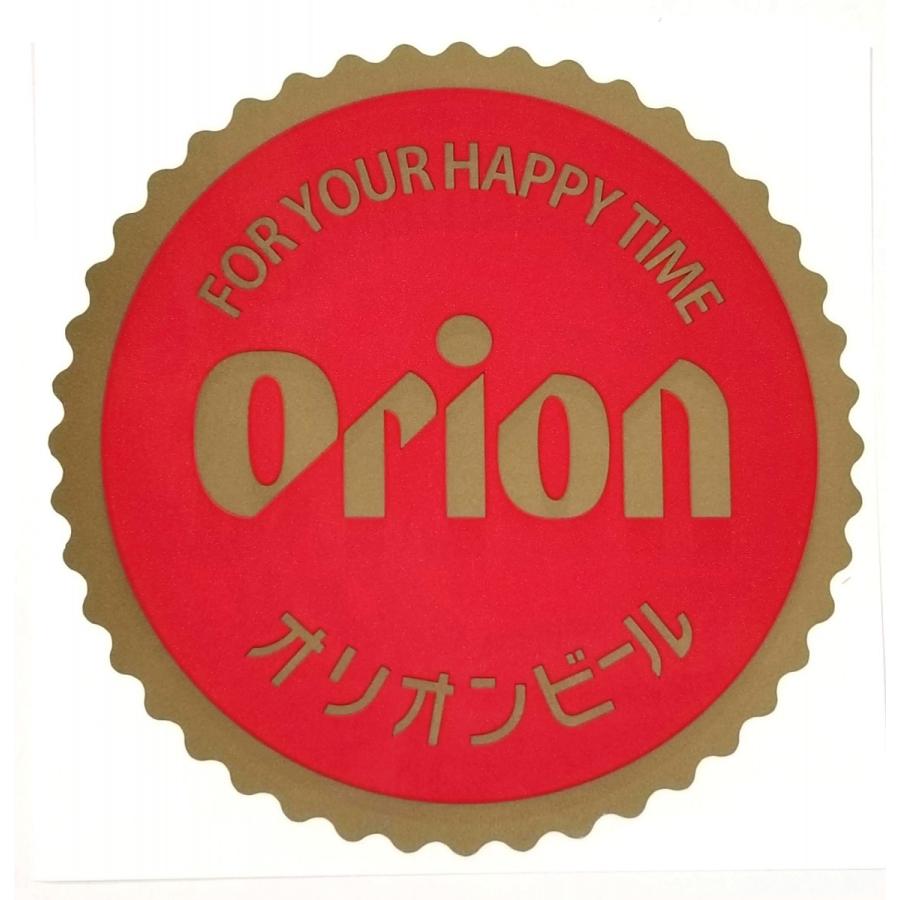 日本未入荷 沖縄 お土産 オリオンビール ステッカー 王冠デザイン シール sticker グッズ かわいい おしゃれ 限定 雑貨 沖縄土産 ★沖縄限定★オリオンビール クラウン栓抜キーホルダー