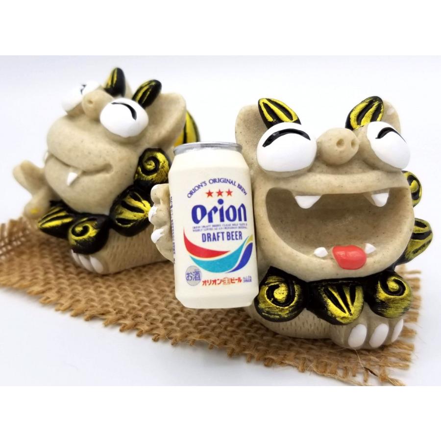 沖縄 お土産 オリオンビール 大笑い シーサー 黒 置物 雑貨 かわいい かっこいい 限定 沖縄土産 沖縄お土産 グッズ Orion W Bk オキアジ 通販 Yahoo ショッピング
