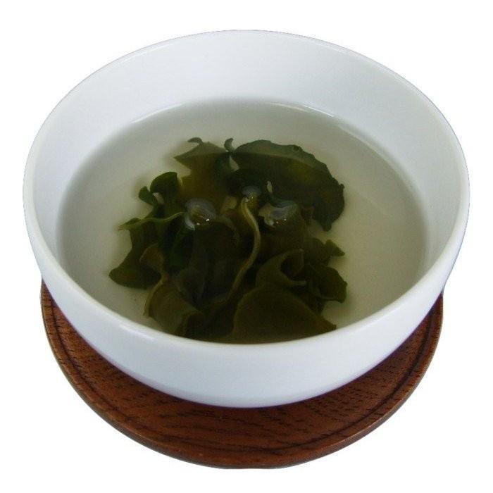 【送料無料】めかぶ茶６０ｇ３袋  めかぶ 乾燥 スープ 熱中症対策 塩分補給 食物繊維・フコイダンを含む健康茶｜oki-ajisaikaido｜09