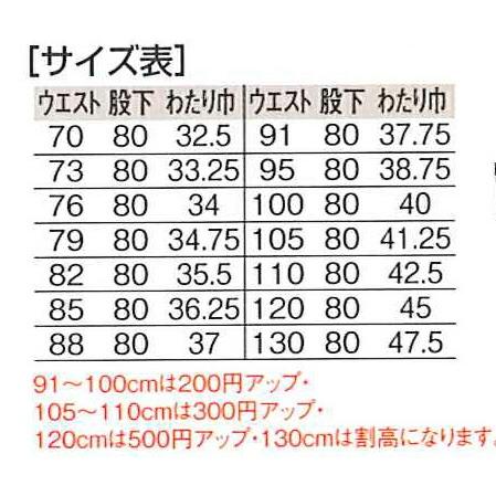 秋冬作業着 桑和 5778 ワンタックカーゴパンツ |  | 02
