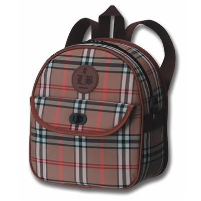 ランドバッグ 通園カバン 茶タータン（A-7） | 