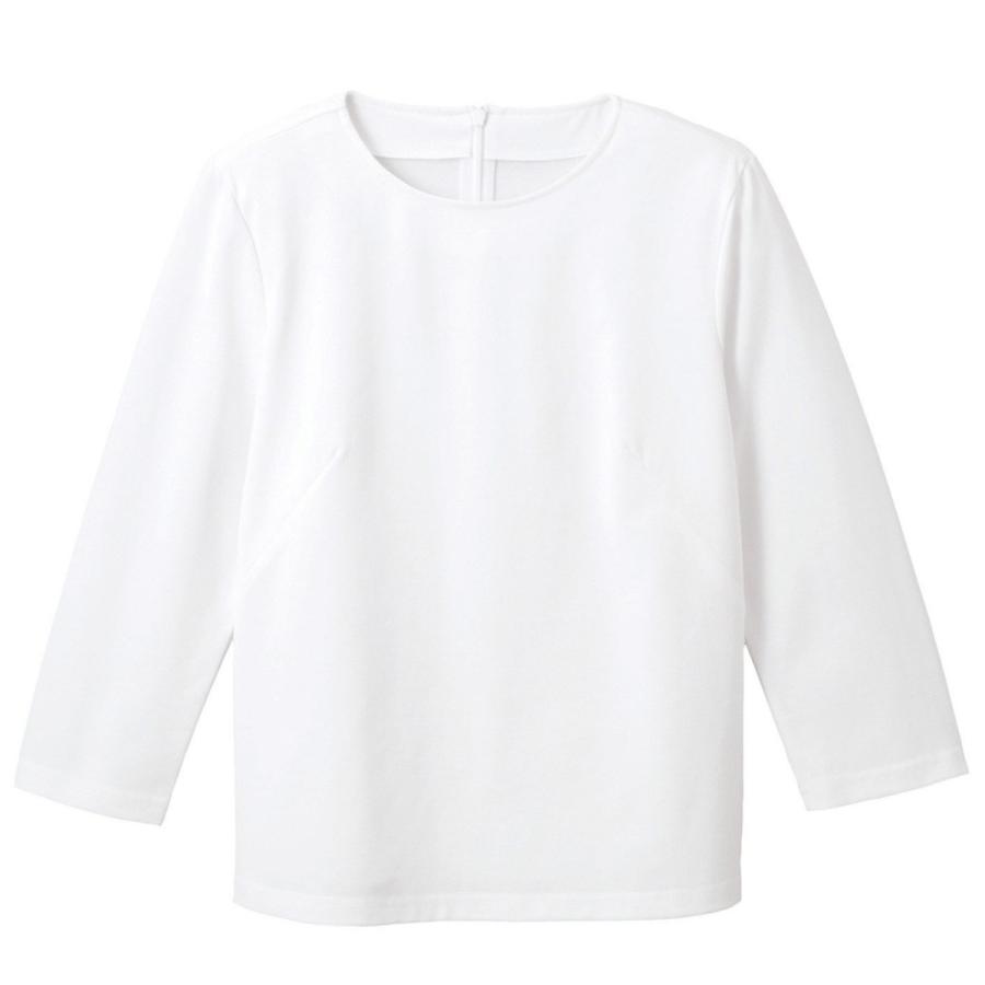 ハネクトーン 七分袖シームTシャツ 天竺 ホワイト WP359-17 | 