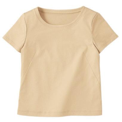 ハネクトーン 半袖ちゃんとTシャツ 天竺 ベージュ WP304-5 | 