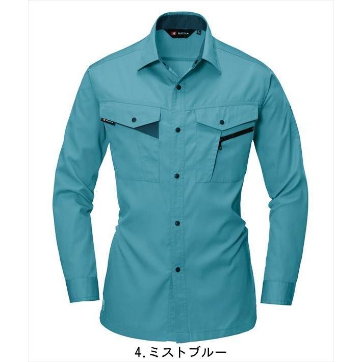 バートル BURTLE 秋冬作業着 6005 長袖シャツ | BURTLE | 03