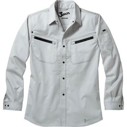 自重堂 Jawin 春夏作業着 56504 ストレッチ長袖シャツ | 自重堂 | 02