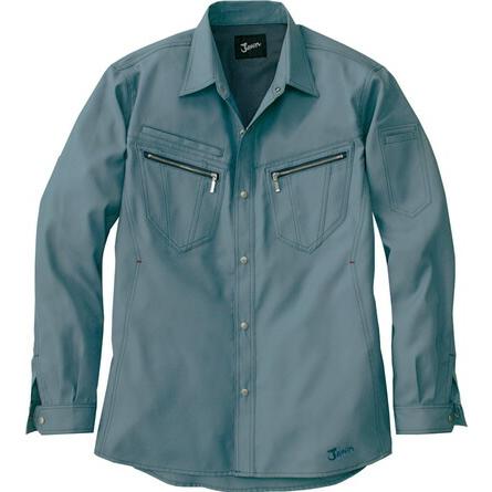 自重堂 Jawin 春夏作業着 55804 長袖シャツ | 自重堂 | 02