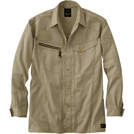 自重堂 Jawin 春夏作業着 55504 長袖シャツ | 自重堂 | 01