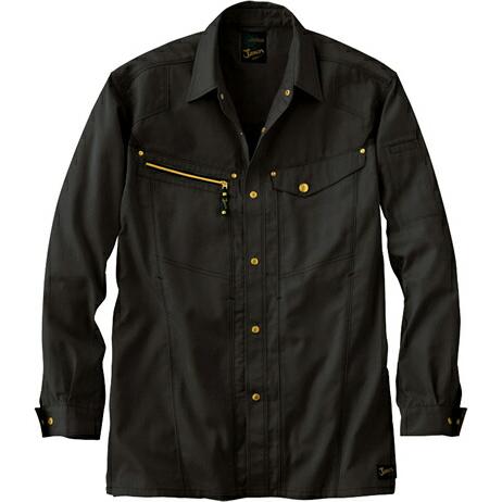 自重堂 Jawin 春夏作業着 55504 長袖シャツ | 自重堂 | 03