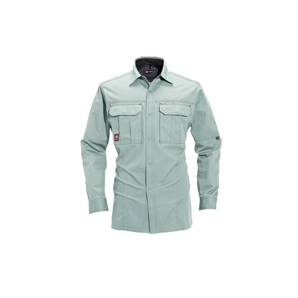 バートル BURTLE 秋冬作業着 8035 長袖シャツ | BURTLE | 01