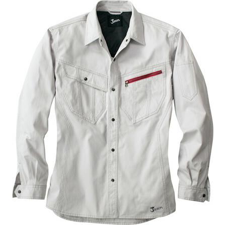 自重堂 Jawin 秋冬作業着 51904 長袖シャツ EL | 自重堂 | 01