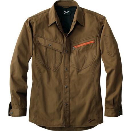 自重堂 Jawin 秋冬作業着 51904 長袖シャツ 4L | 自重堂 | 02