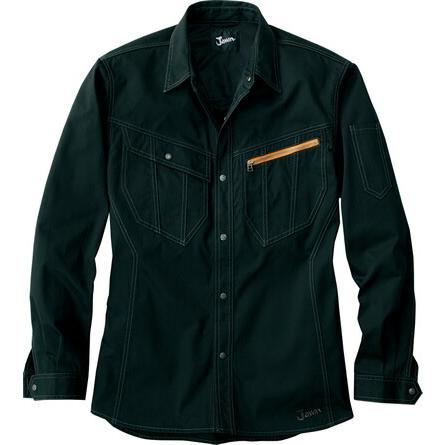 自重堂 Jawin 秋冬作業着 51904 長袖シャツ 5L | 自重堂