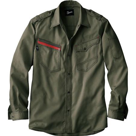 自重堂 Jawin 秋冬作業着 51704 長袖シャツ | 自重堂 | 01