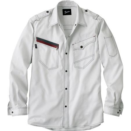 自重堂 Jawin 秋冬作業着 51704 長袖シャツ | 自重堂 | 02