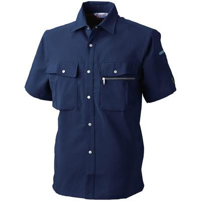 桑和SOWA 春夏作業着 927 エコ半袖シャツ 6L | 