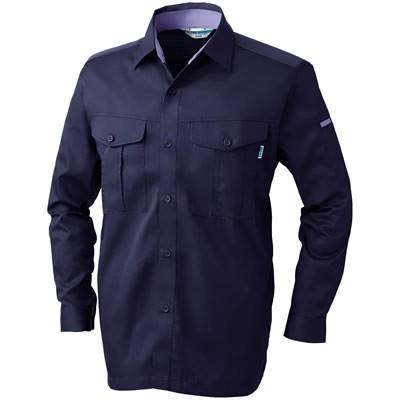 桑和SOWA 春夏作業着 425 エコ長袖シャツ 6L |  | 01