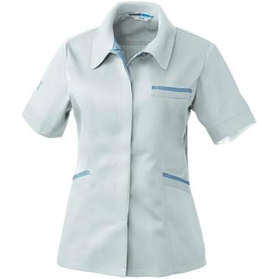 桑和SOWA 春夏作業着 422 エコ女子半袖スモック 4L |  | 02