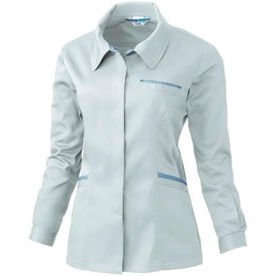 桑和SOWA 春夏作業着 424 エコ女子長袖スモック 4L |  | 02