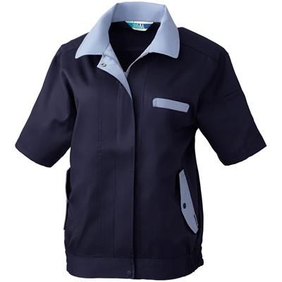 桑和SOWA 春夏作業着 412 女子半袖ブルゾン | 