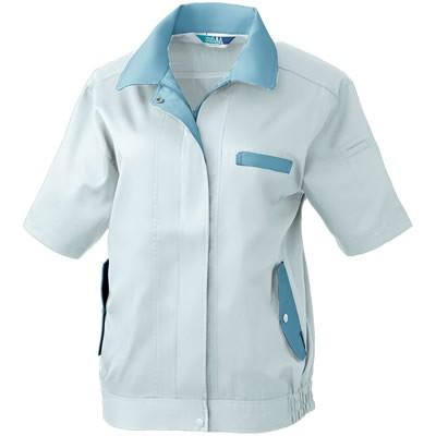 桑和SOWA 春夏作業着 412 女子半袖ブルゾン |  | 01