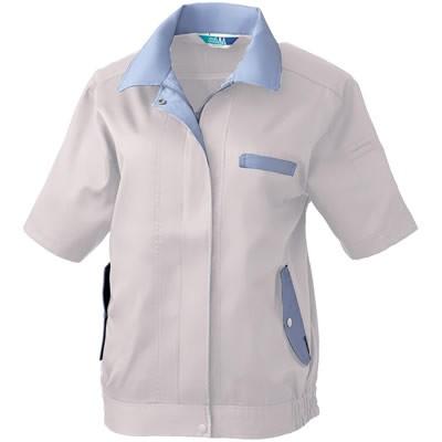 桑和SOWA 春夏作業着 412 女子半袖ブルゾン 6L |  | 02