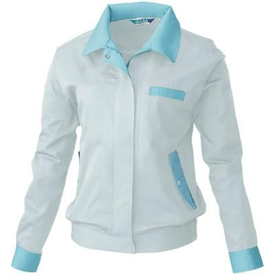 桑和SOWA 春夏作業着 414 女子長袖ブルゾン 4L |  | 01