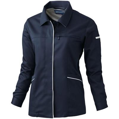 桑和SOWA 春夏作業着 612 女子長袖スモック |  | 01