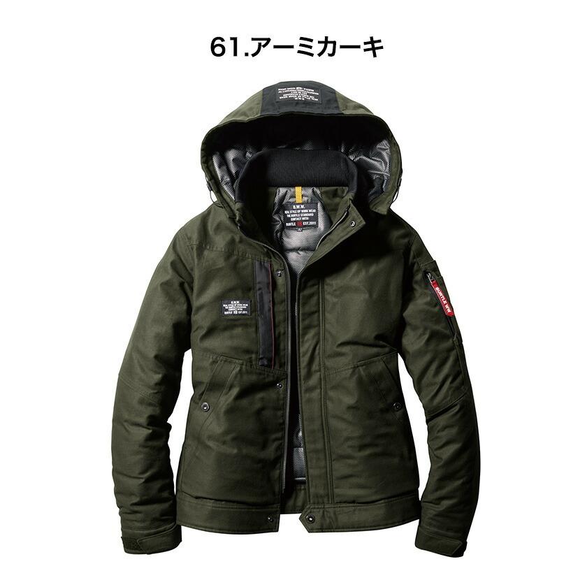 8210 防寒ジャケット＆TC250電熱パッド サーモクラフトセット ミリタリー ファブリック 保温性 アルミメッシュ 保温 洗濯可能 ウォッシャブル仕様  男女兼用 | BURTLE | 08