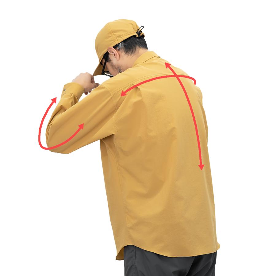 RIDGE MOUNTAIN GEAR リッジマウンテンギア  Basic Long Sleeve Shirt 2026 新色 MENSの画像