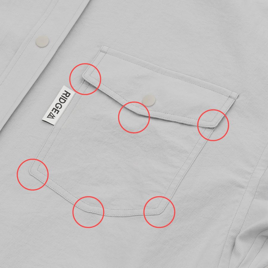 RIDGE MOUNTAIN GEAR リッジマウンテンギア  Basic Long Sleeve Shirt 2026 新色 MENSの画像