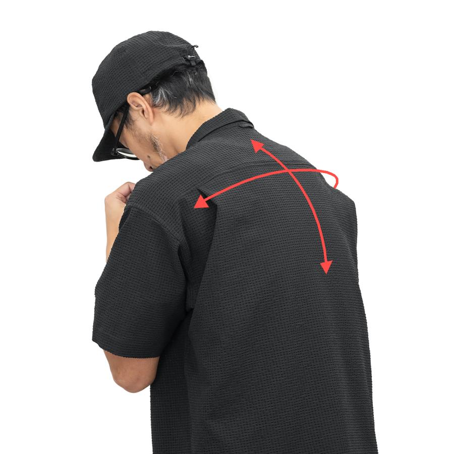 RIDGE MOUNTAIN GEAR リッジマウテンギア Comfy Pullover Short Sleeve Shirt Men's 半袖シャツ プルオーバー 速乾の画像